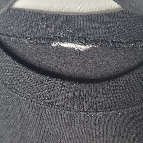 Vintage 90s Cleveland Browns NFL Graphic Crewneck Sweatshirt in Black Orange - Picture 7 of 7